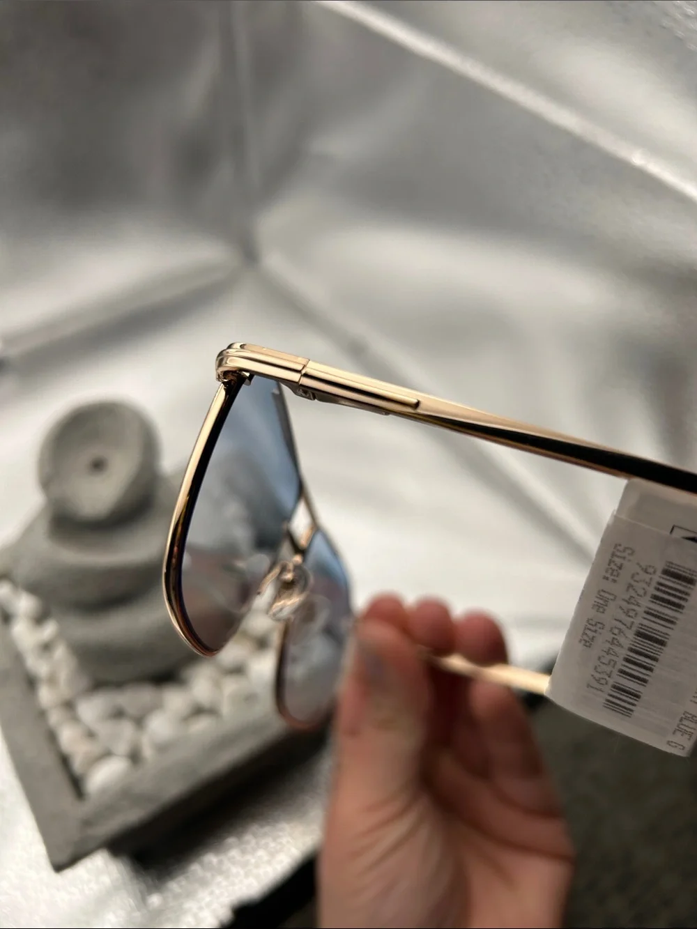 Aire Equator 55mm Aviator Sunglasses